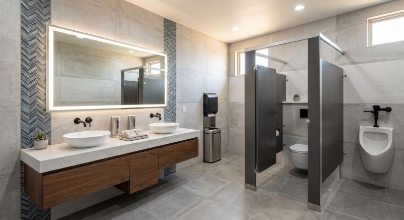 Industrial Bathroom Renovation in Denver, CO