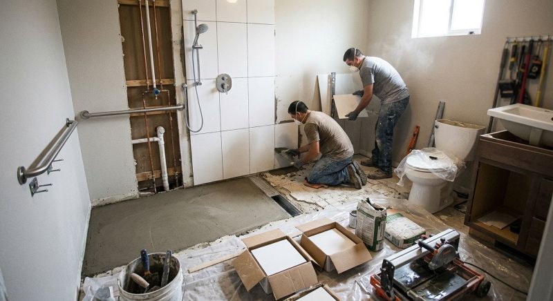 Elderly Bathroom Renovation in Alpharetta, GA