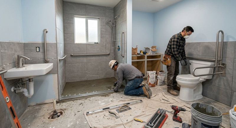 Handicap Toilet Installation in Alpharetta, GA