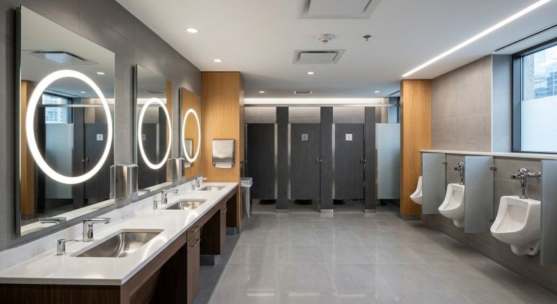 Industrial Bathroom Renovation in Summerville, SC