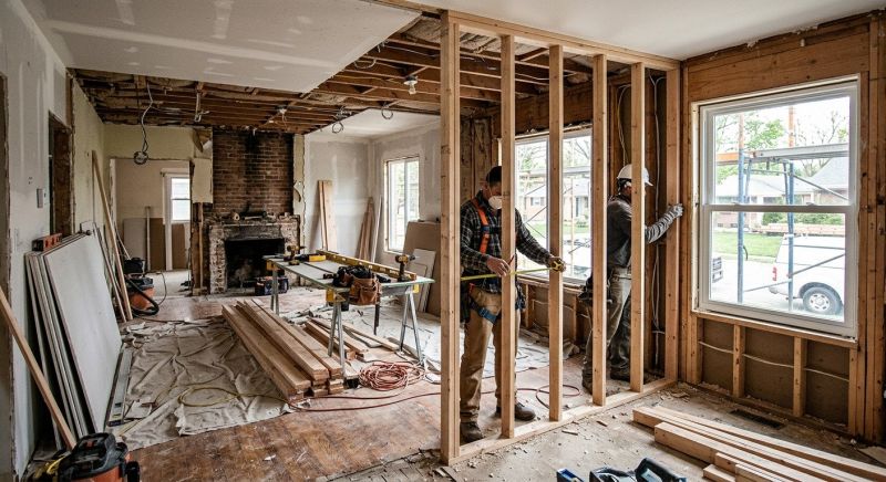Living Room Renovation in Denver, CO