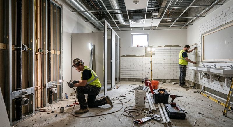 Office Bathroom Renovation in Littleton, CO