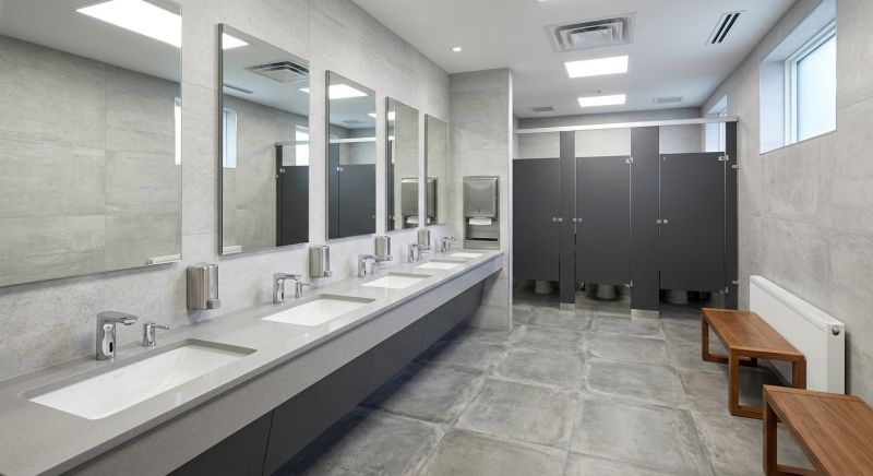 Office Restroom Renovation in North Charleston, SC